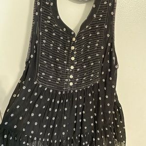 Free people patten low back tunic, S